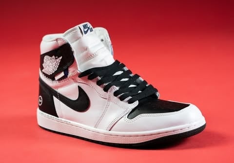 The Fragment x Union Air Jordan 1 High in Black & White Releases Spring 2026