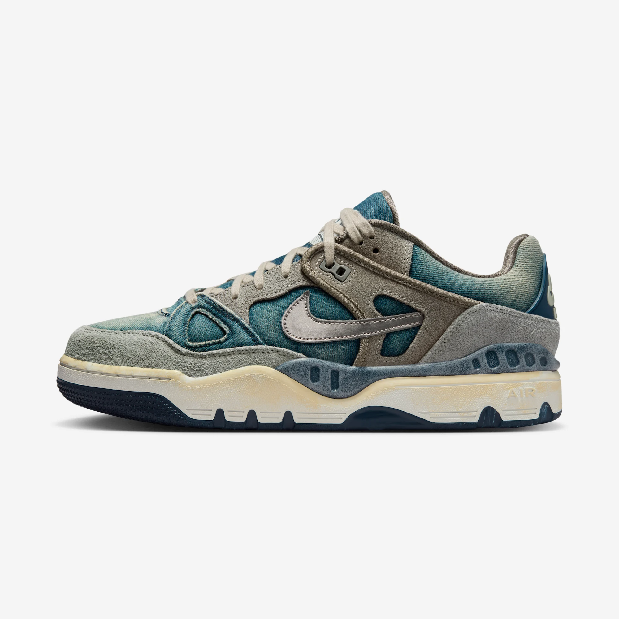 Nigo Levis Nike Air Force 3 Olive Grey