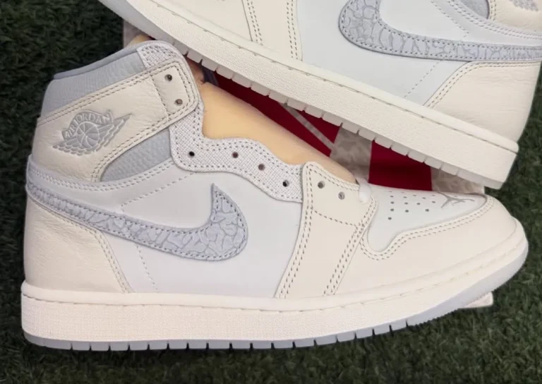 The Air Jordan 1 High OG Dons “Elephant Swooshes” For December 2025