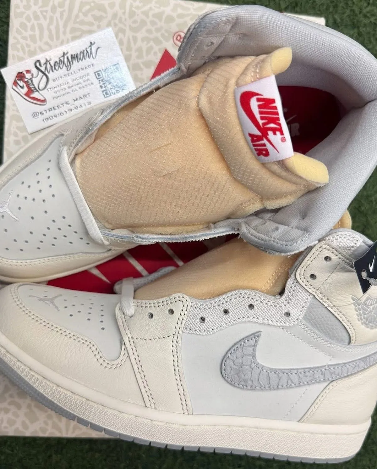 Air Jordan 1 High Elephant Swoosh IH4363-100