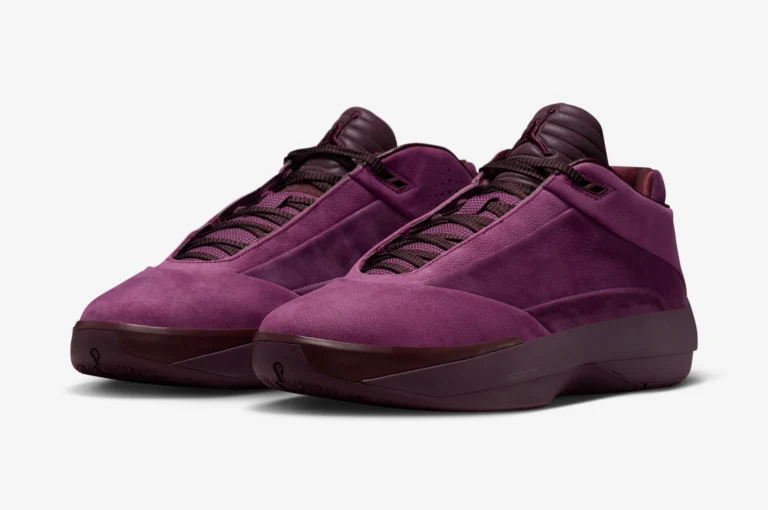 The Air Jordan 40 Dons a Tonal “Bordeaux” Red For October 2025