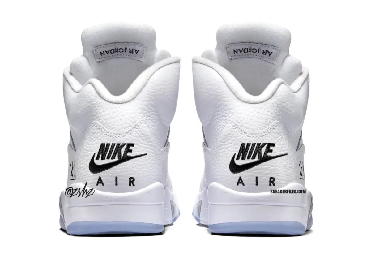 Air Jordan 5 White Metallic 2026 HQ7978-103