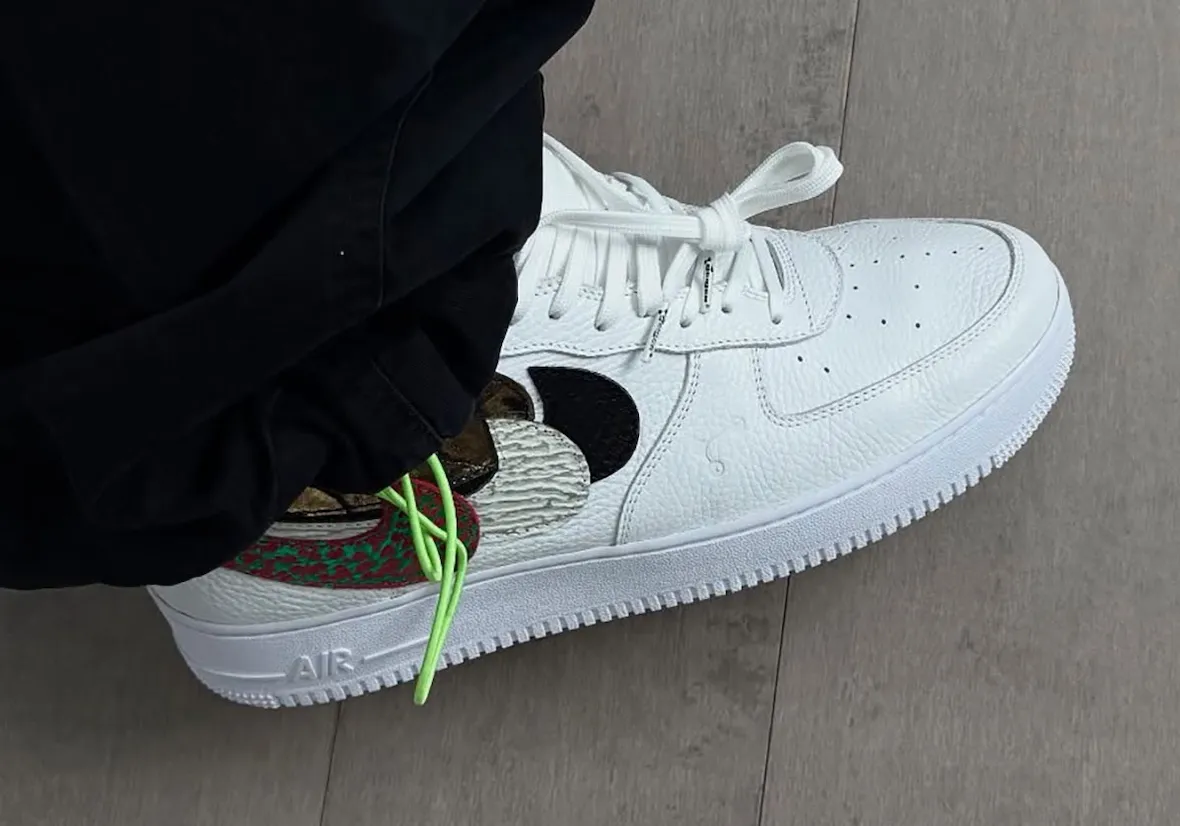 John Geiger Unveils a New Nike Air FOrce 1 “Misplaced Checks”