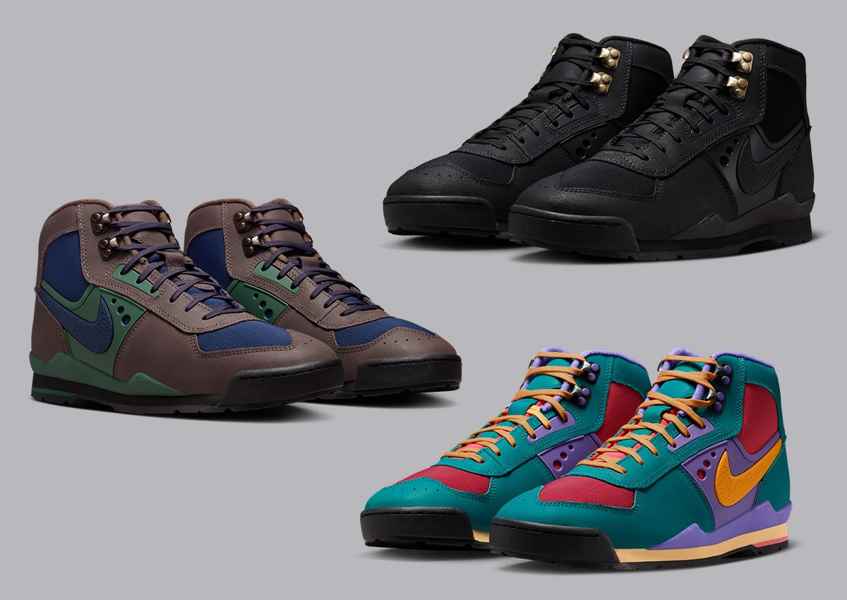 The Nike Baltoro Boot Returns in Retro-Inspired Colors After it’s Stussy Debut