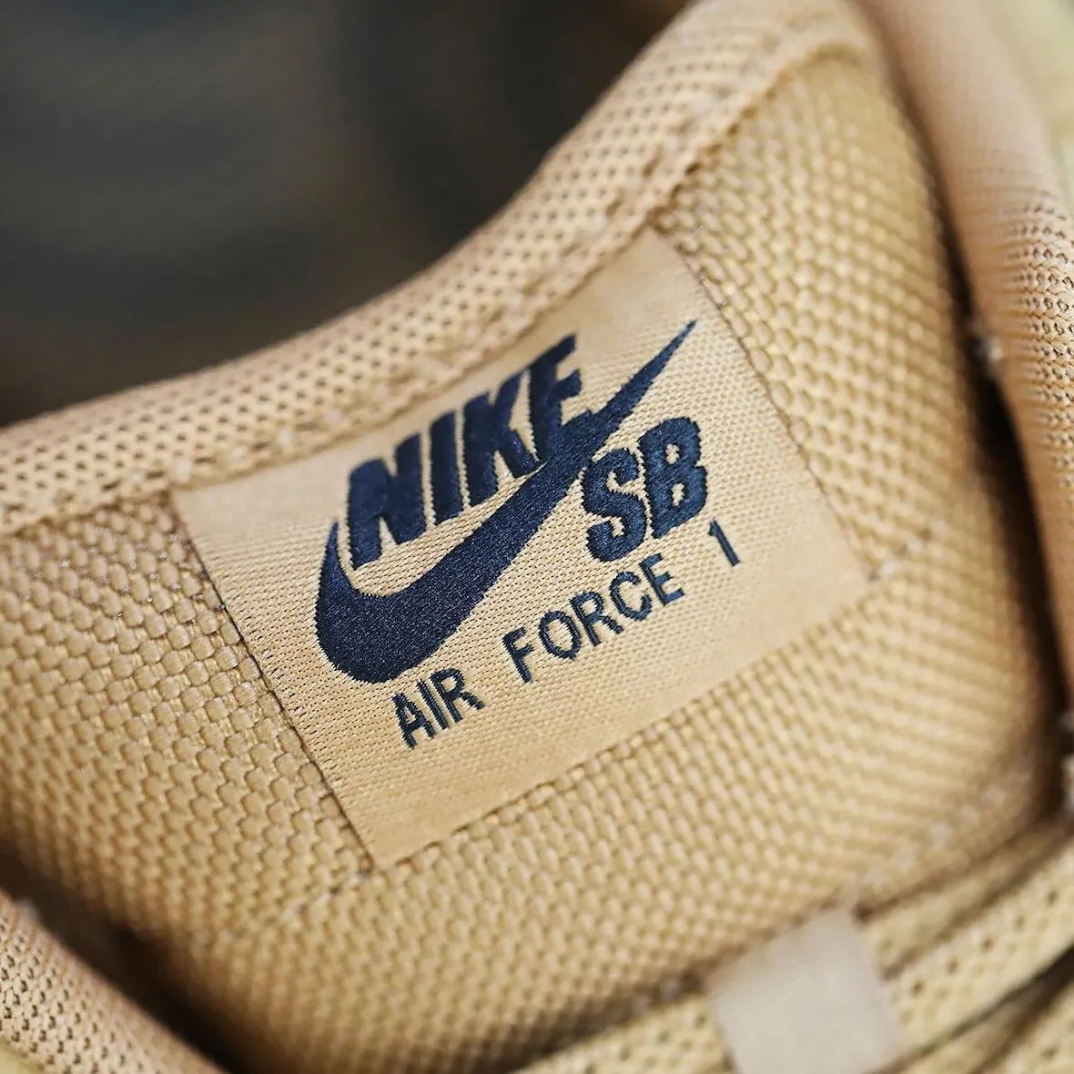 Nike SB Air Force 1 Flax Wheat HM8517-200 8