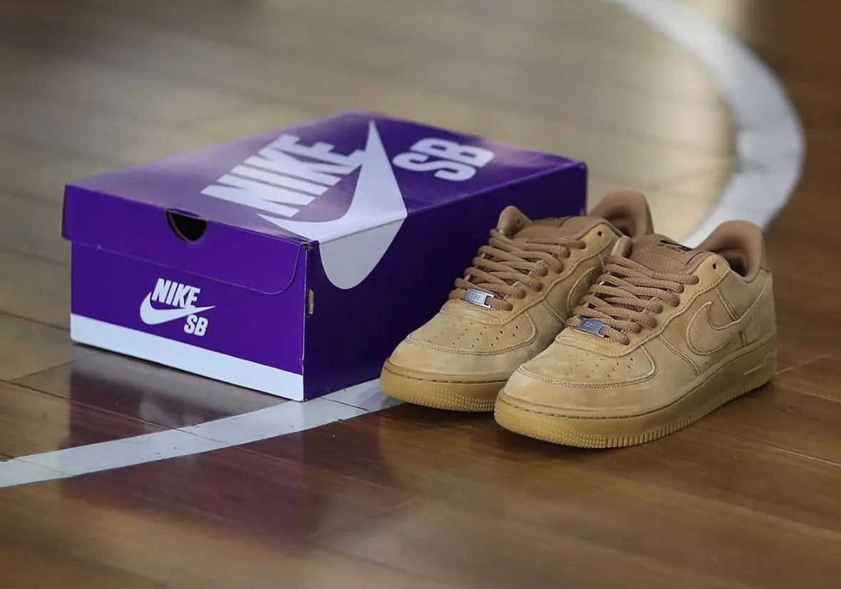Nike SB Air Force 1 Flax Wheat HM8517-200