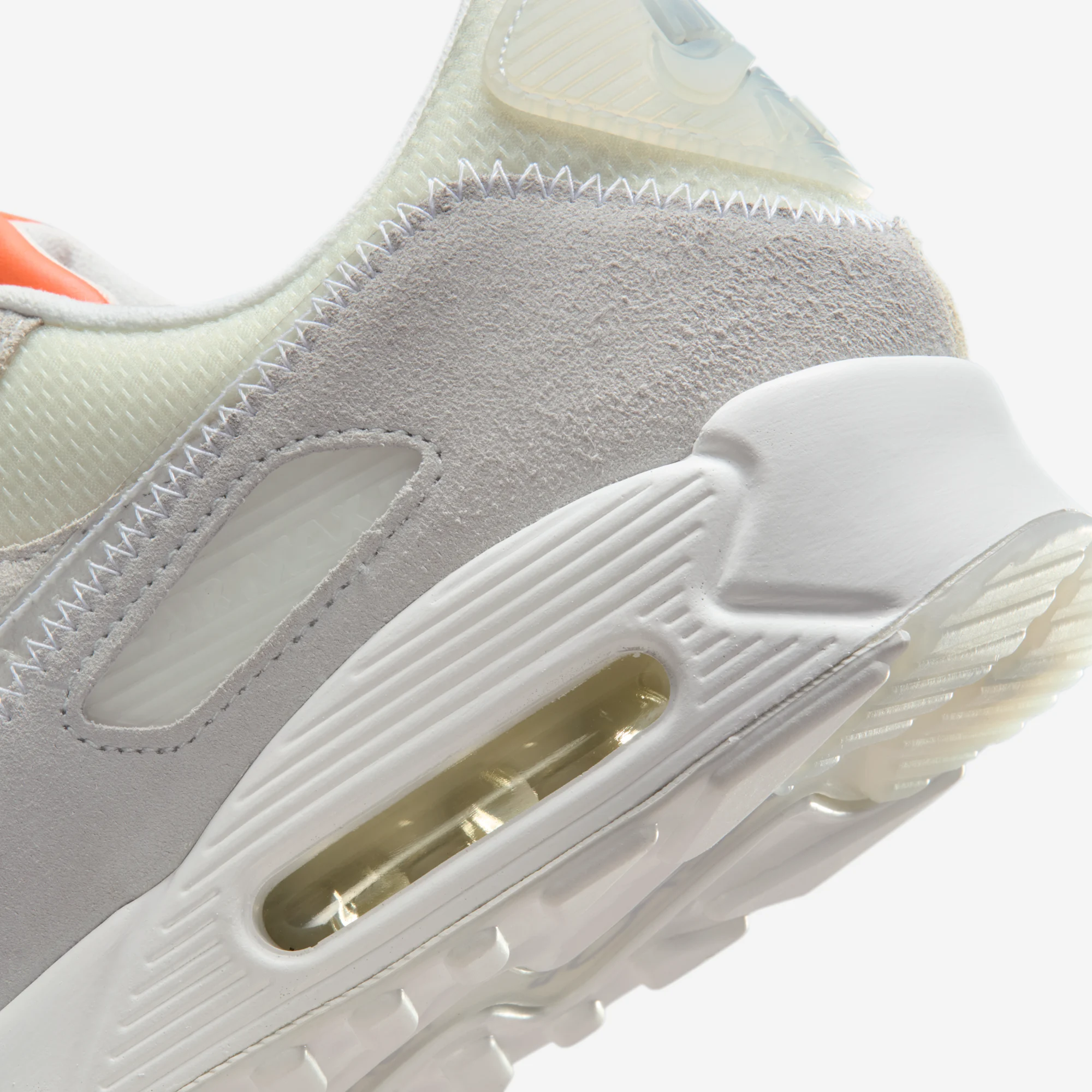 size? Nike air Max 90 IM7514-100 lateral heel