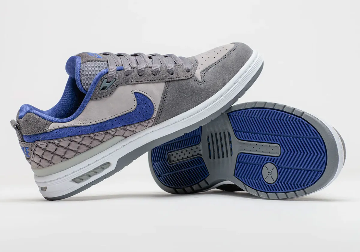 Nike SB P Rod 1 Flint Grey Deep Royal Blue IU7835-001 5