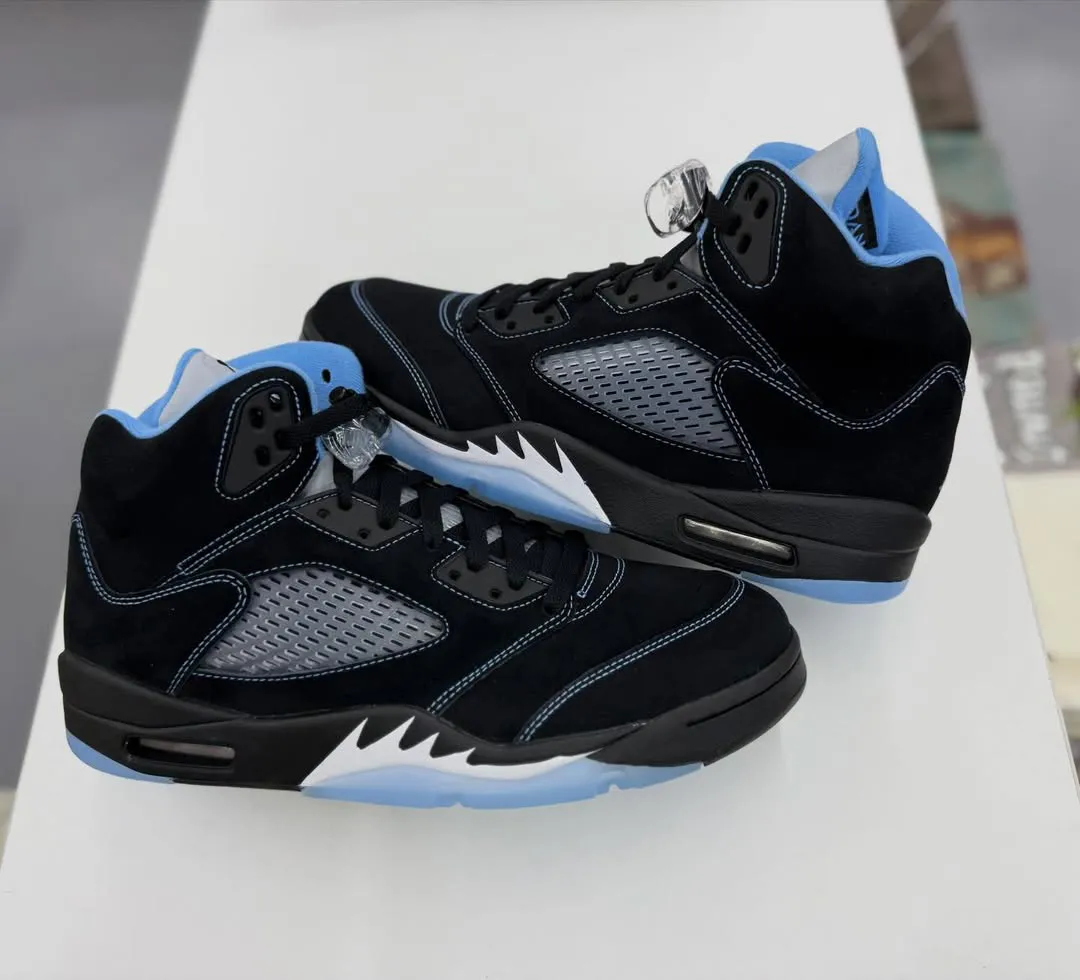Air Jordan 5 Black University Blue DD0587-008