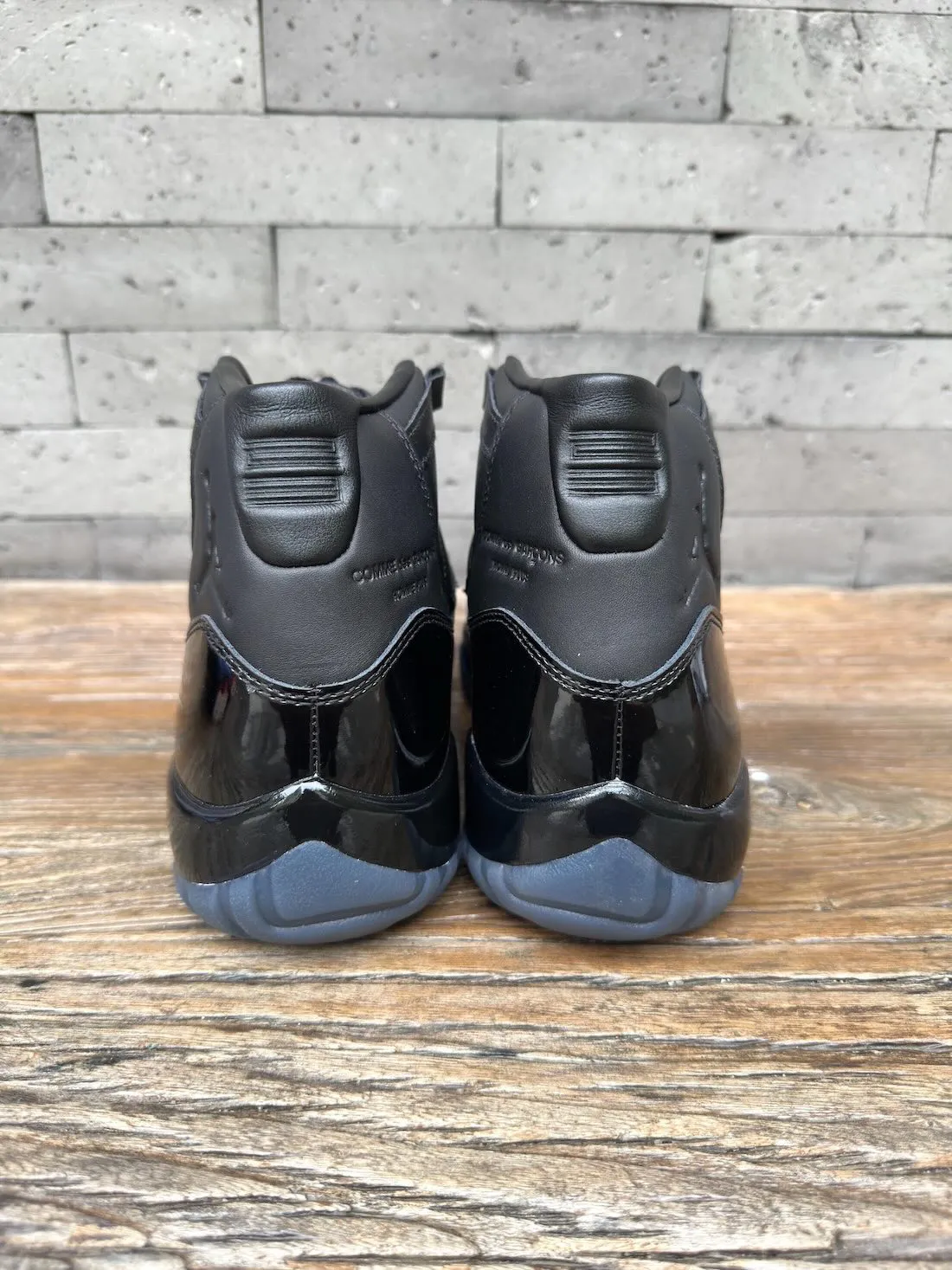Comme Des Garcons Air Jordan 11 Black IV7639-001 3
