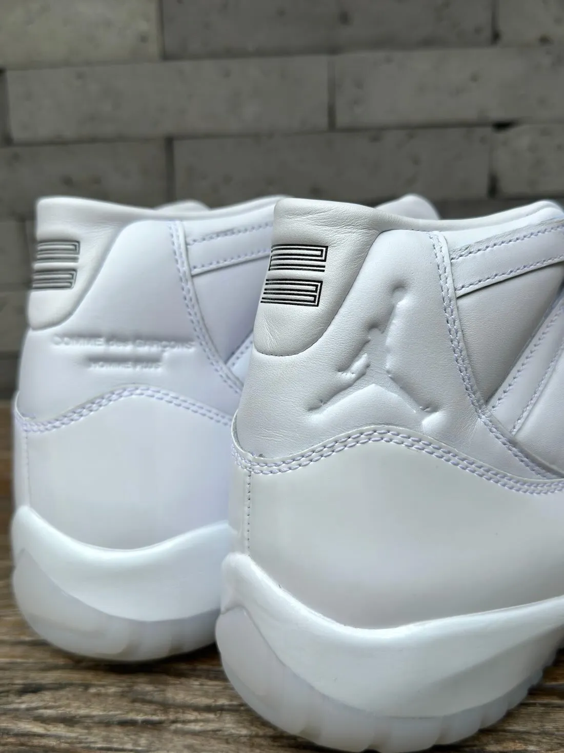 Comme Des Garcons Air Jordan 11 White IV7639-100 5