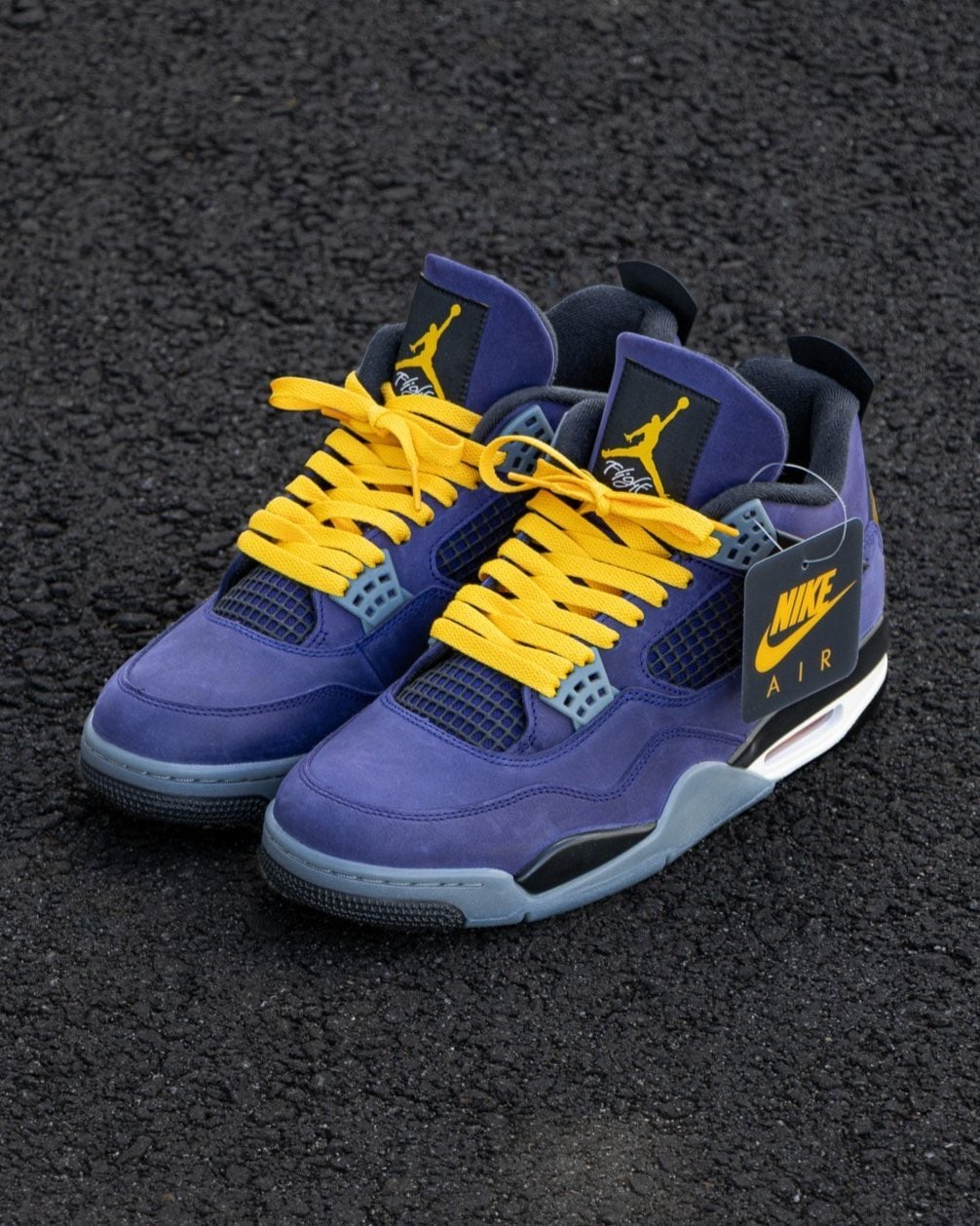 The 2026 Air Jordan 4 “Lakers” Releases Tomorrow