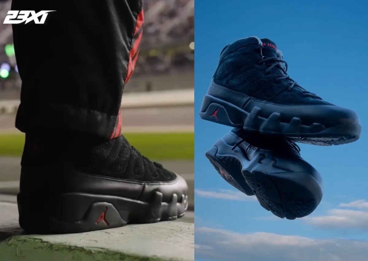 23XI Racing Unveils Their Pit Crew’s Air Jordan 9 PE