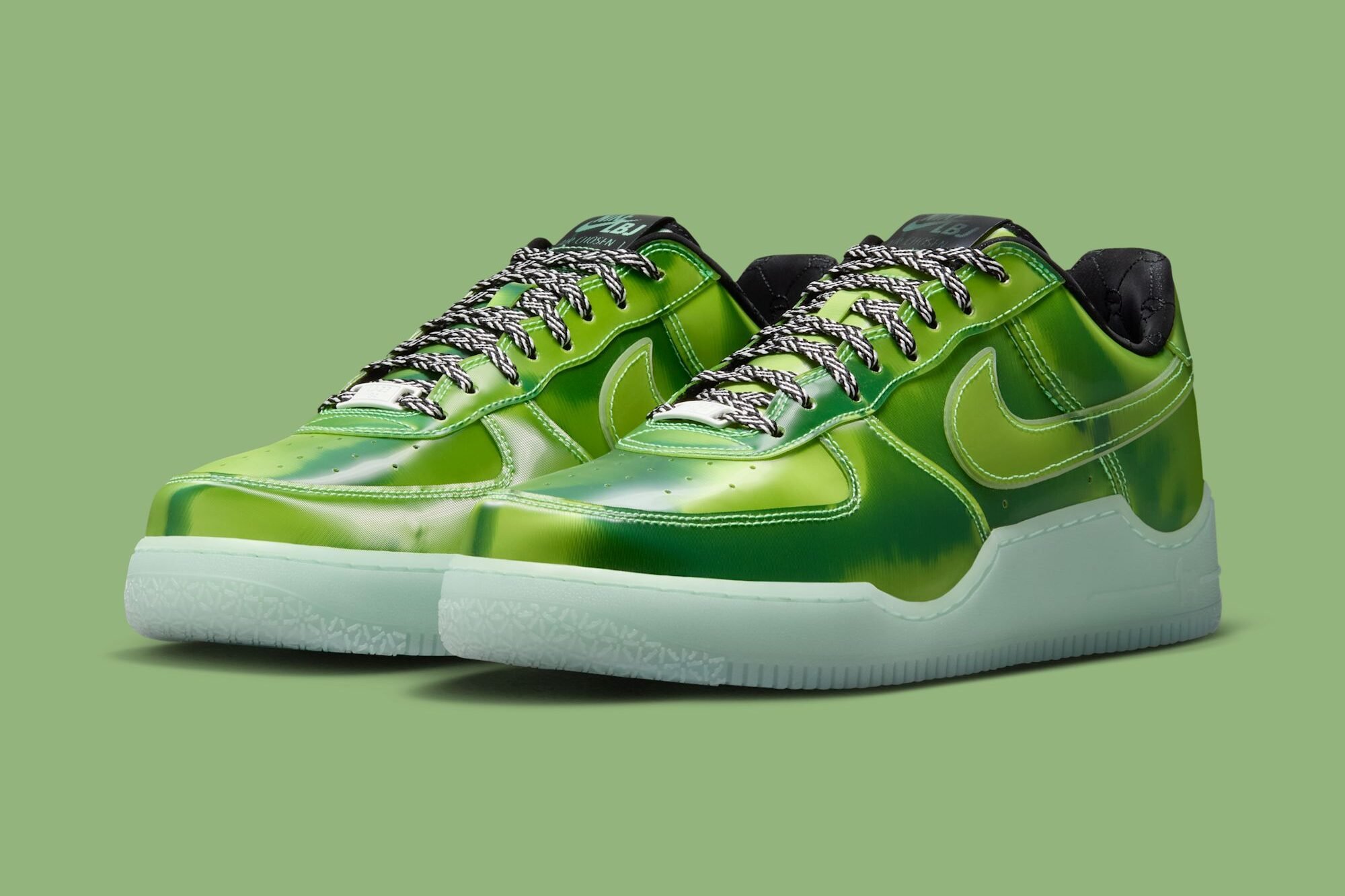 Lebron James x Nike Air Force 1 “Voltage Green” Releases This Month