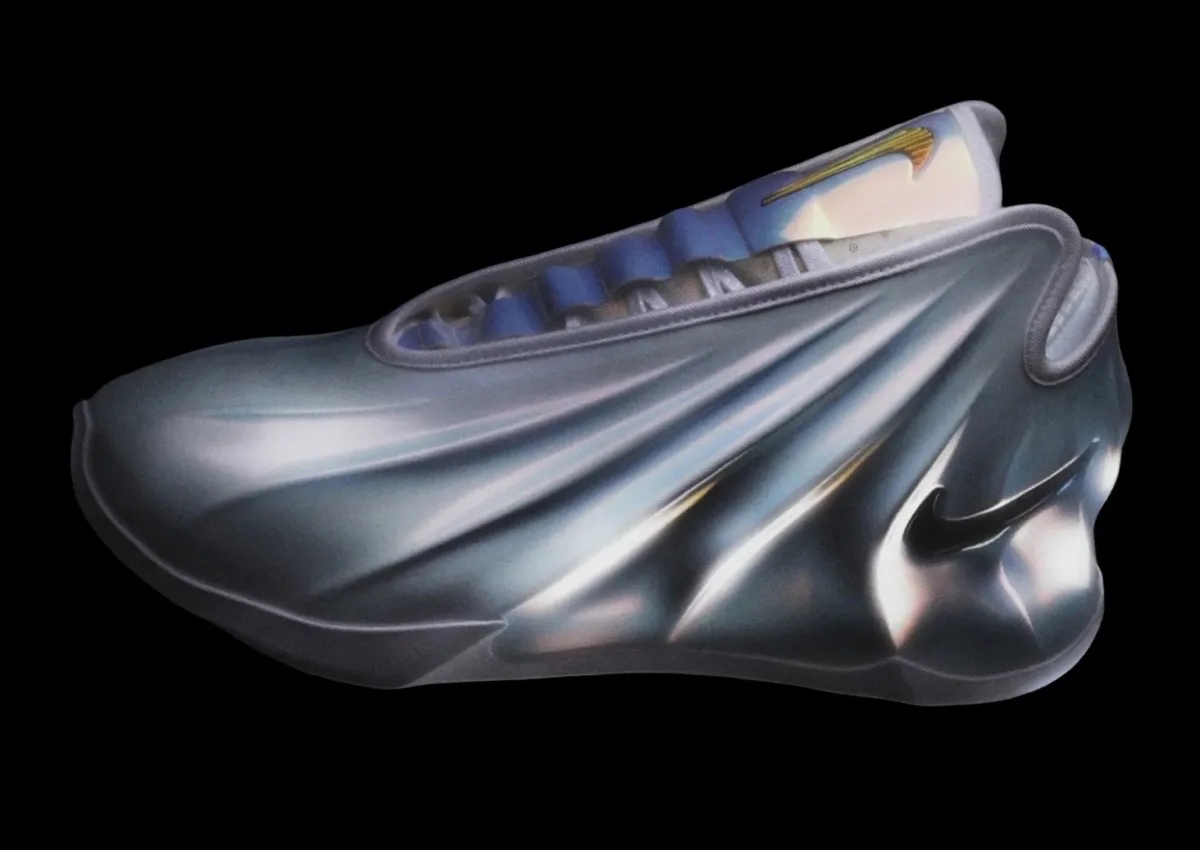 Nike’s “Warning Label” GT Future Comes in a Metallic Chrome Finish