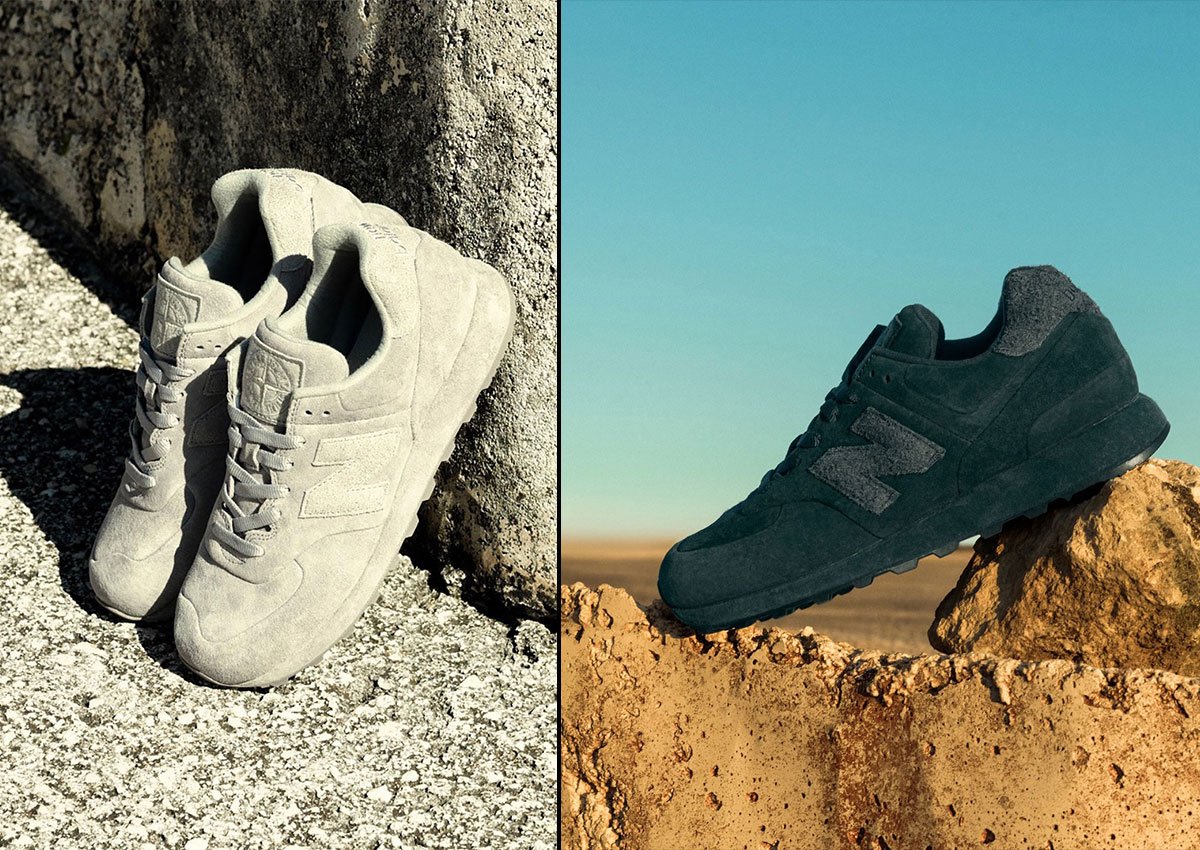 Stone Island & New Balance Return for a “Ghost 2.0” 574 Pack in March