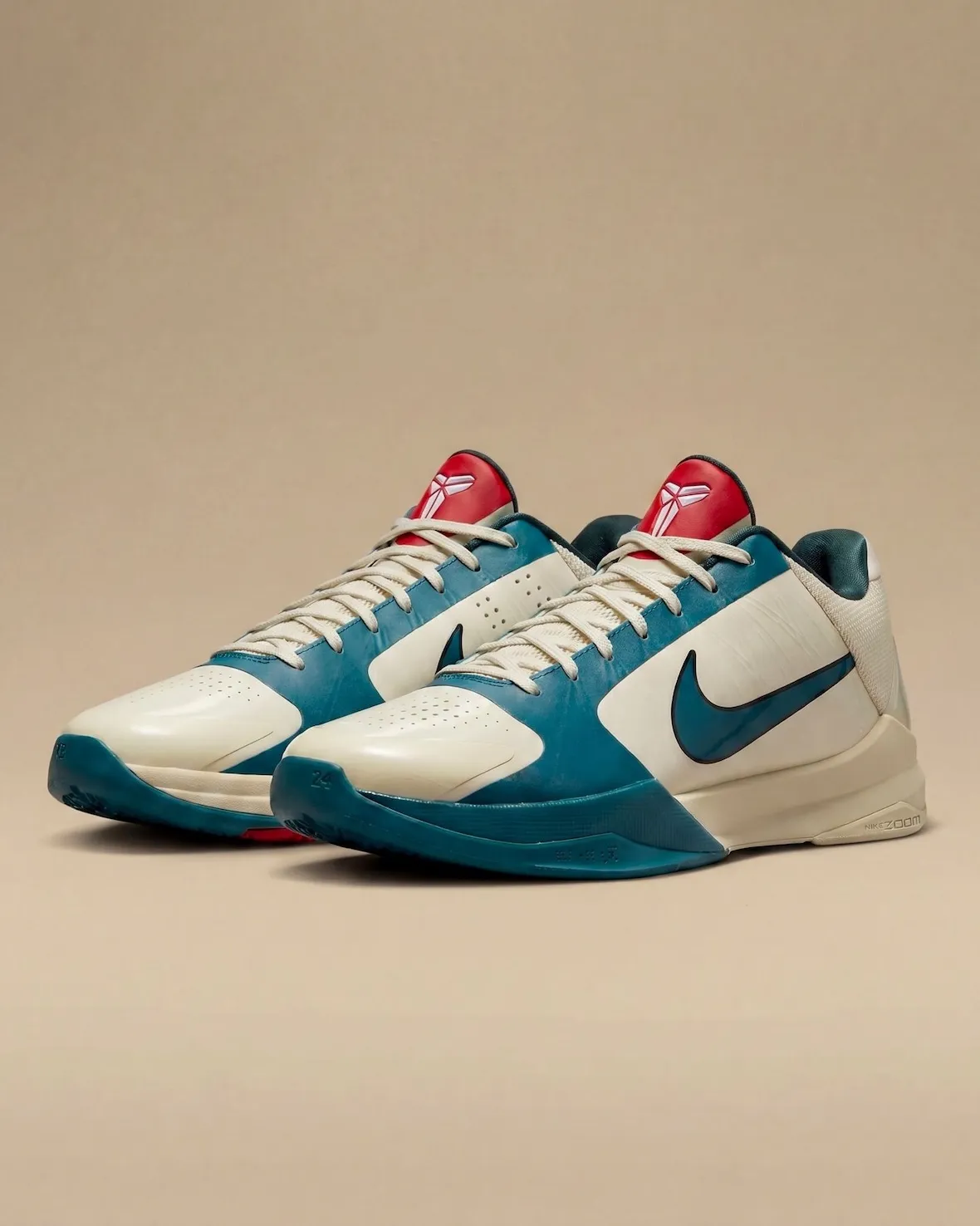 Caitlin Clark Kobe 5 Coconut Milk Bright Spurce IZ1852-100