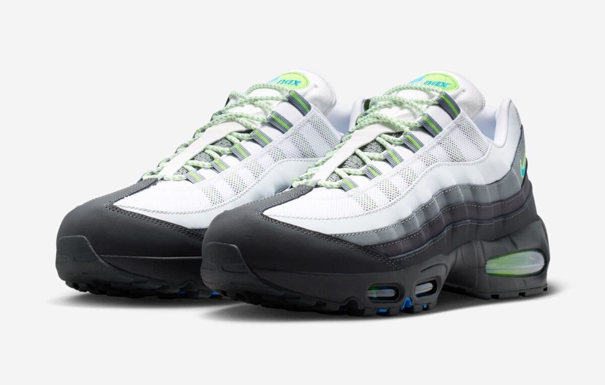 The Nike Air Max 95 “Green Apple” Retro is Available Now