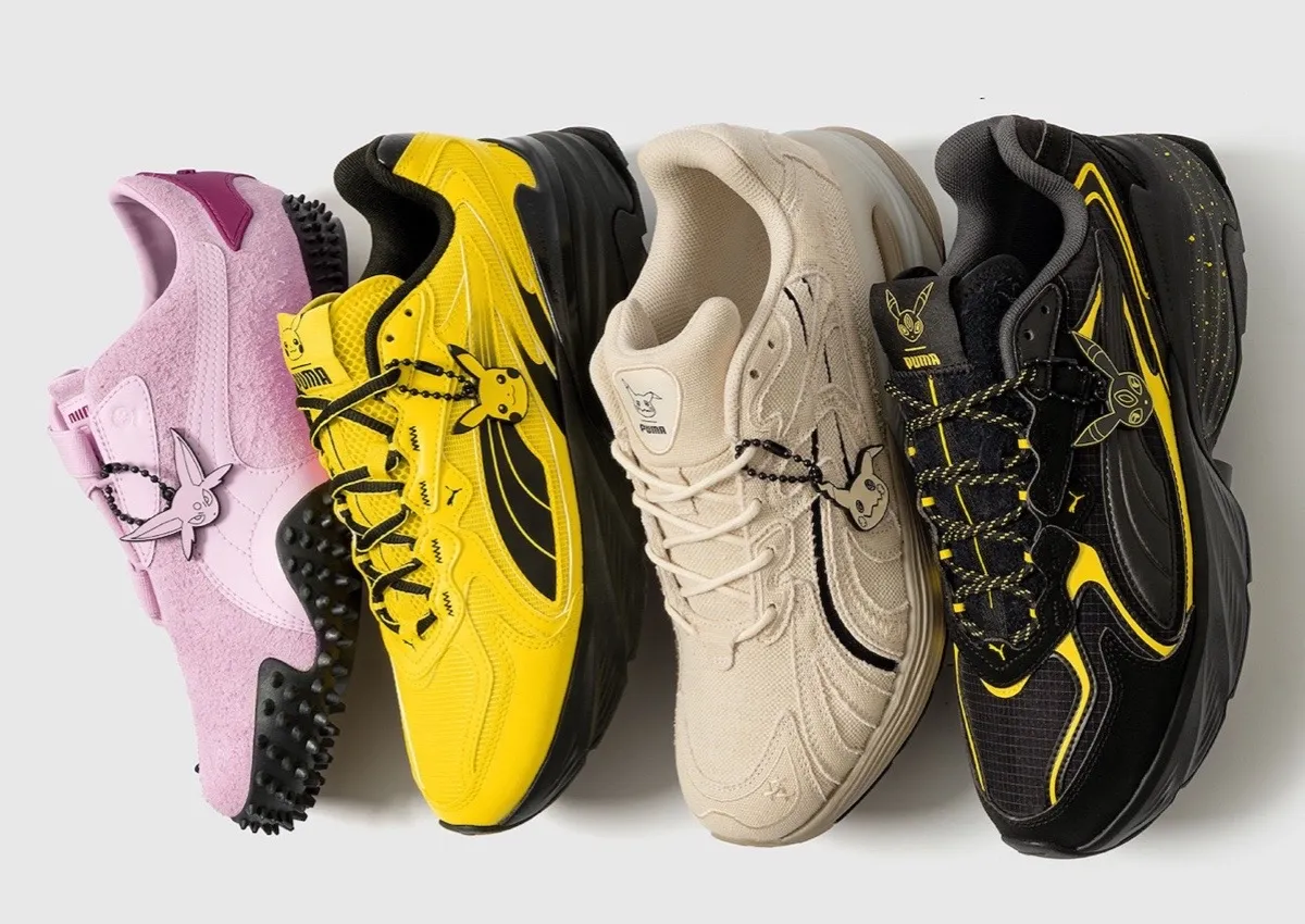 Pokémon & PUMA’s “Day & Night” Collection Arrives This Week