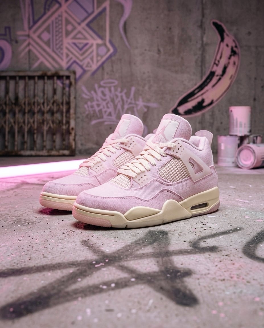 Where to Buy the Air Jordan 4 Denim “Iced Carmine”