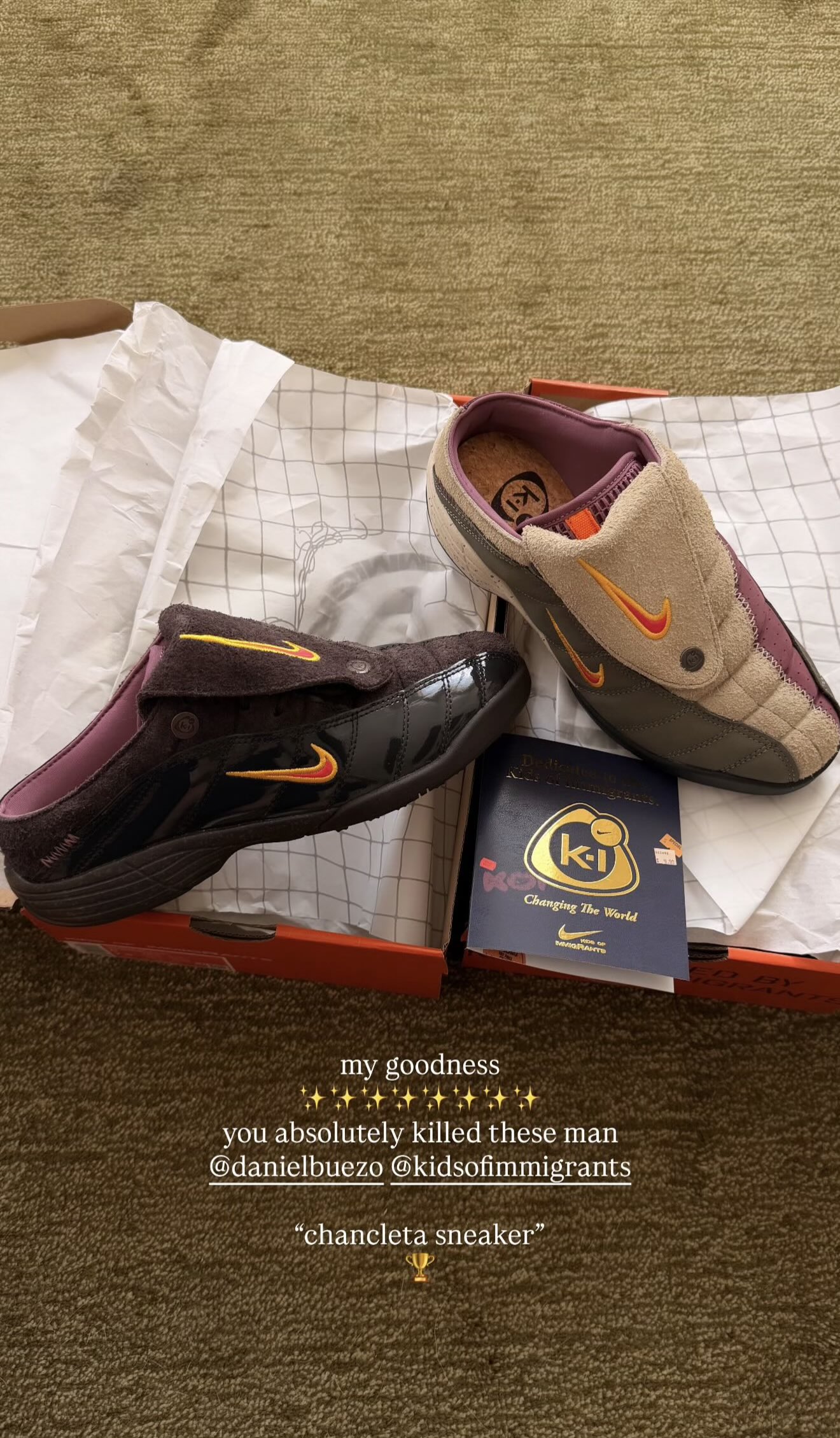 Kids of Immigrants Teases a Nike Collab Featuring the Total 90