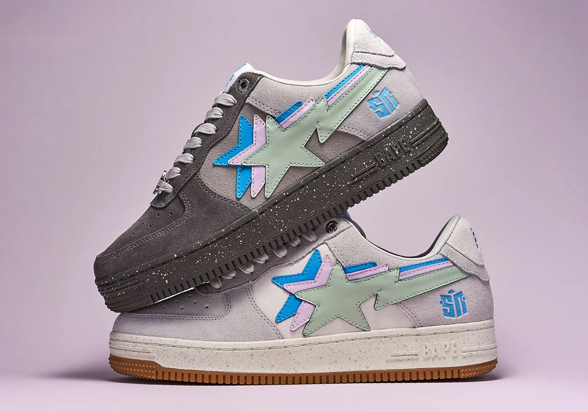 SneakerNews’ First Collab is the Bape Sta “Day & Night” Pack