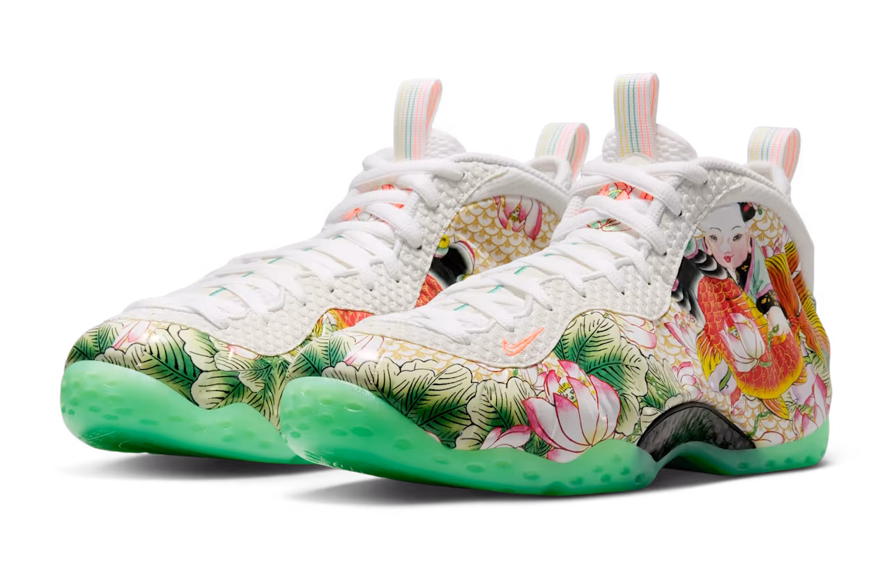 Air Foamposite One Blanc Et Noir IR2078-100