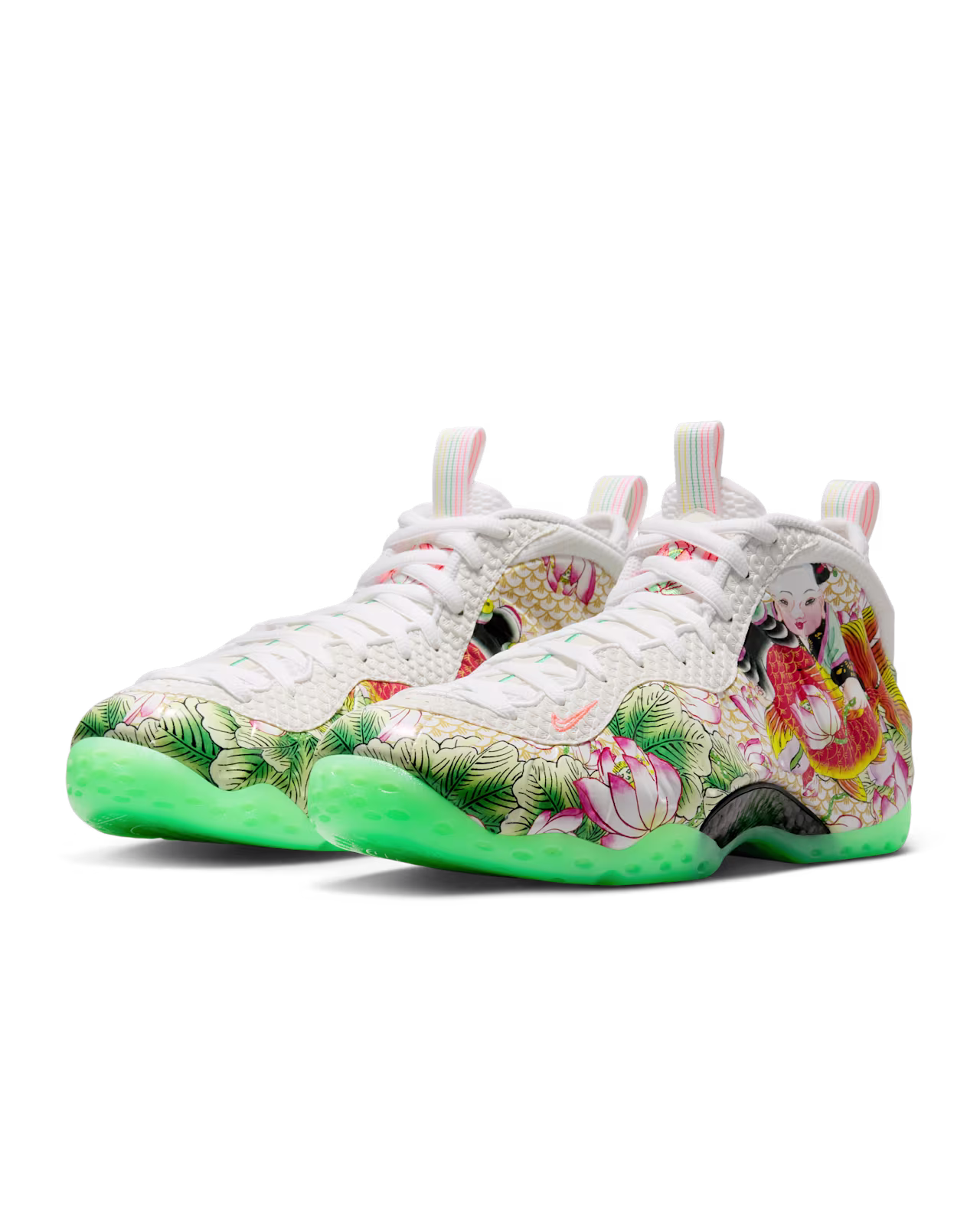 Air Foamposite One Blanc Et Noir IR2078-100
