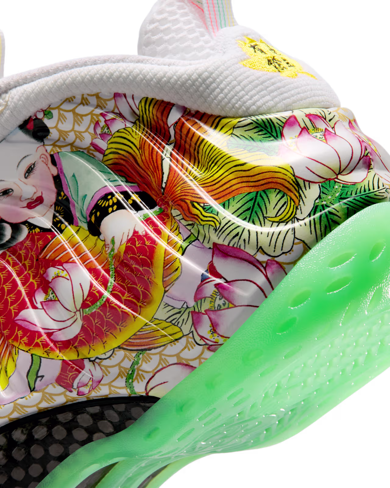 Air Foamposite One Blanc Et Noir IR2078-100