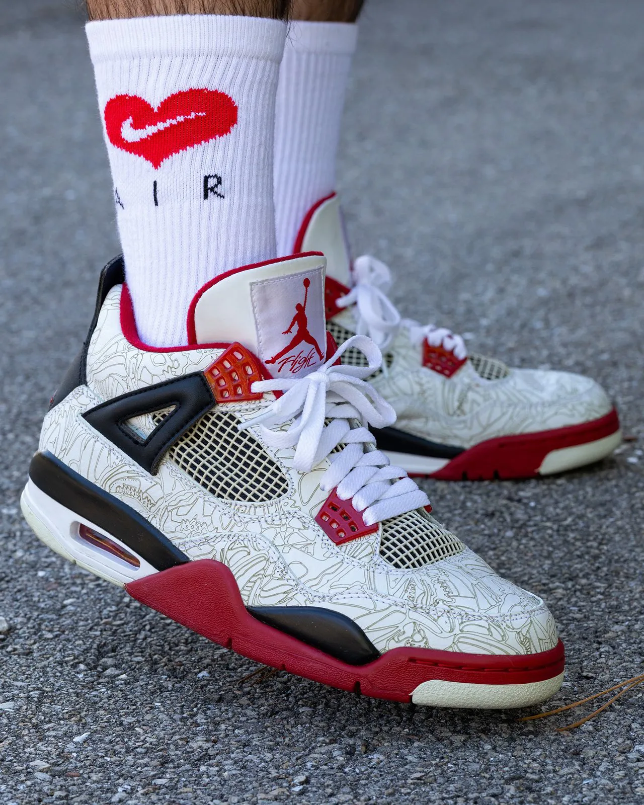 Air Jordan 4 Laser Pack 2005