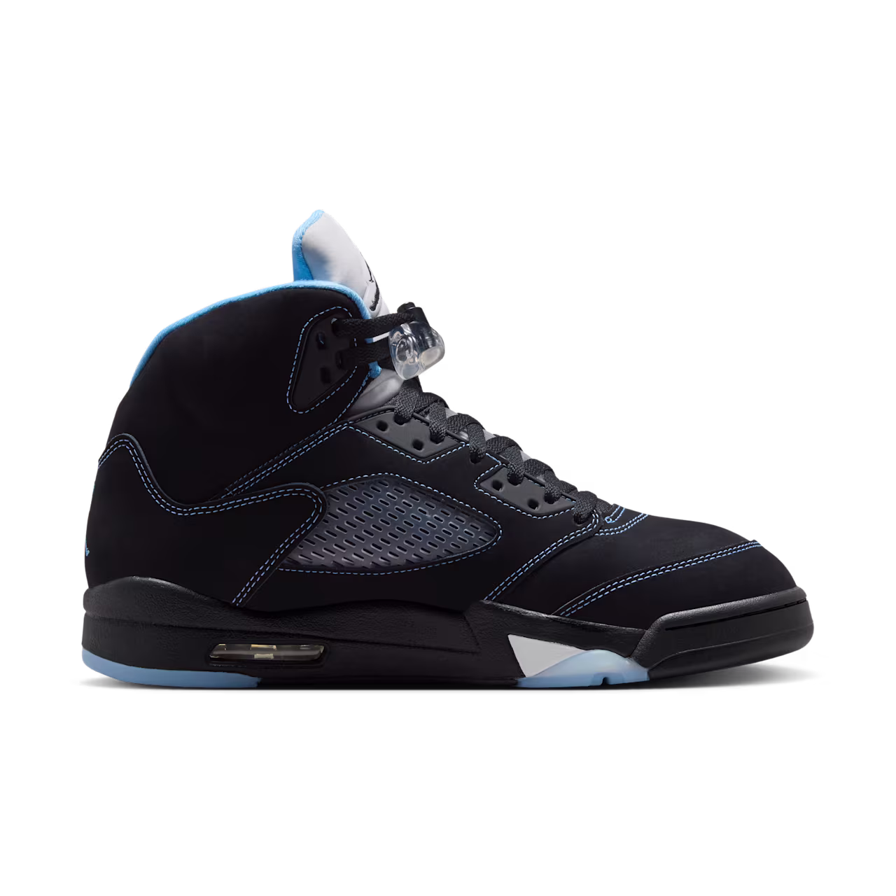Air Jordan 5 Black Carolina Black And University Blue DD0587-008