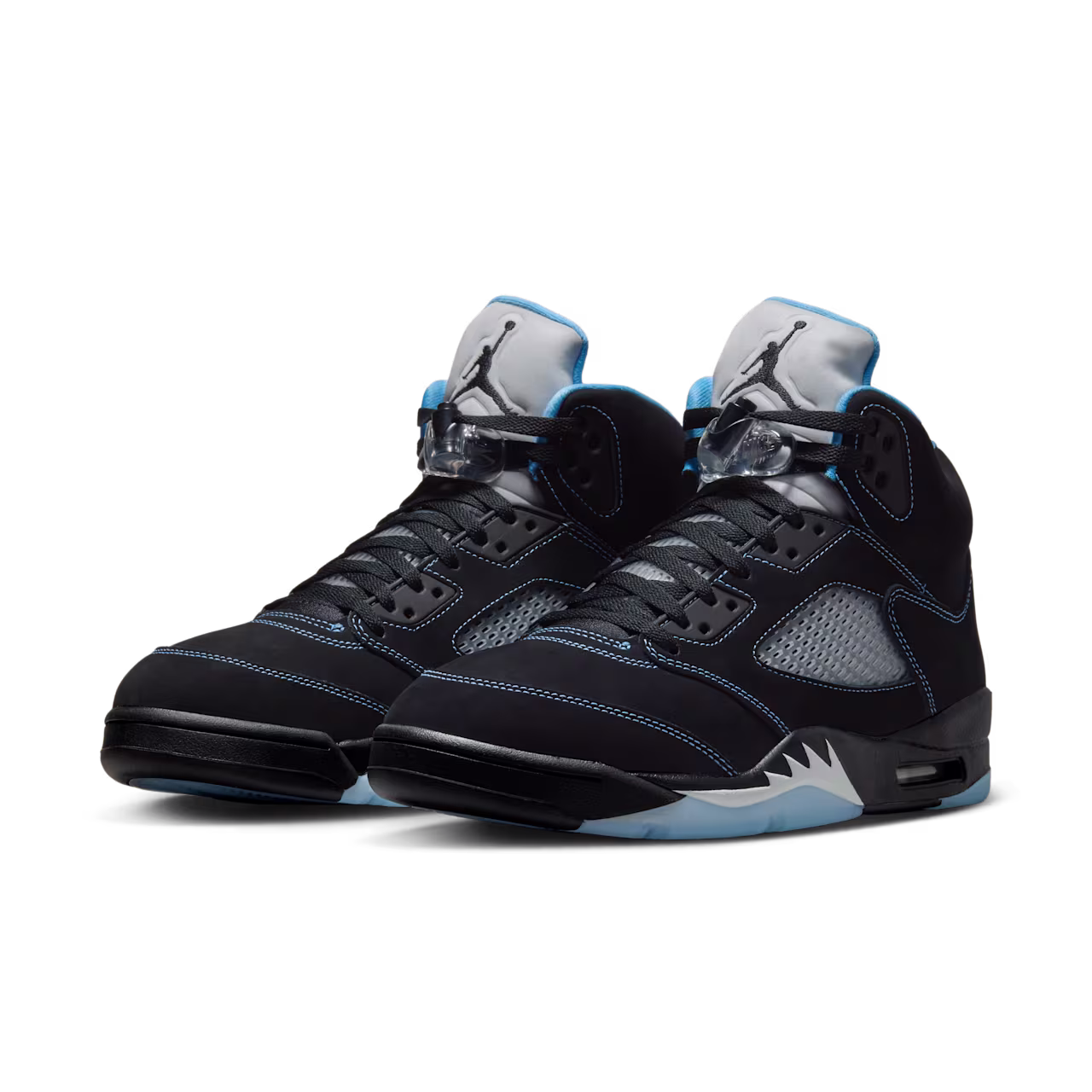 Air Jordan 5 Black Carolina Black And University Blue DD0587-008