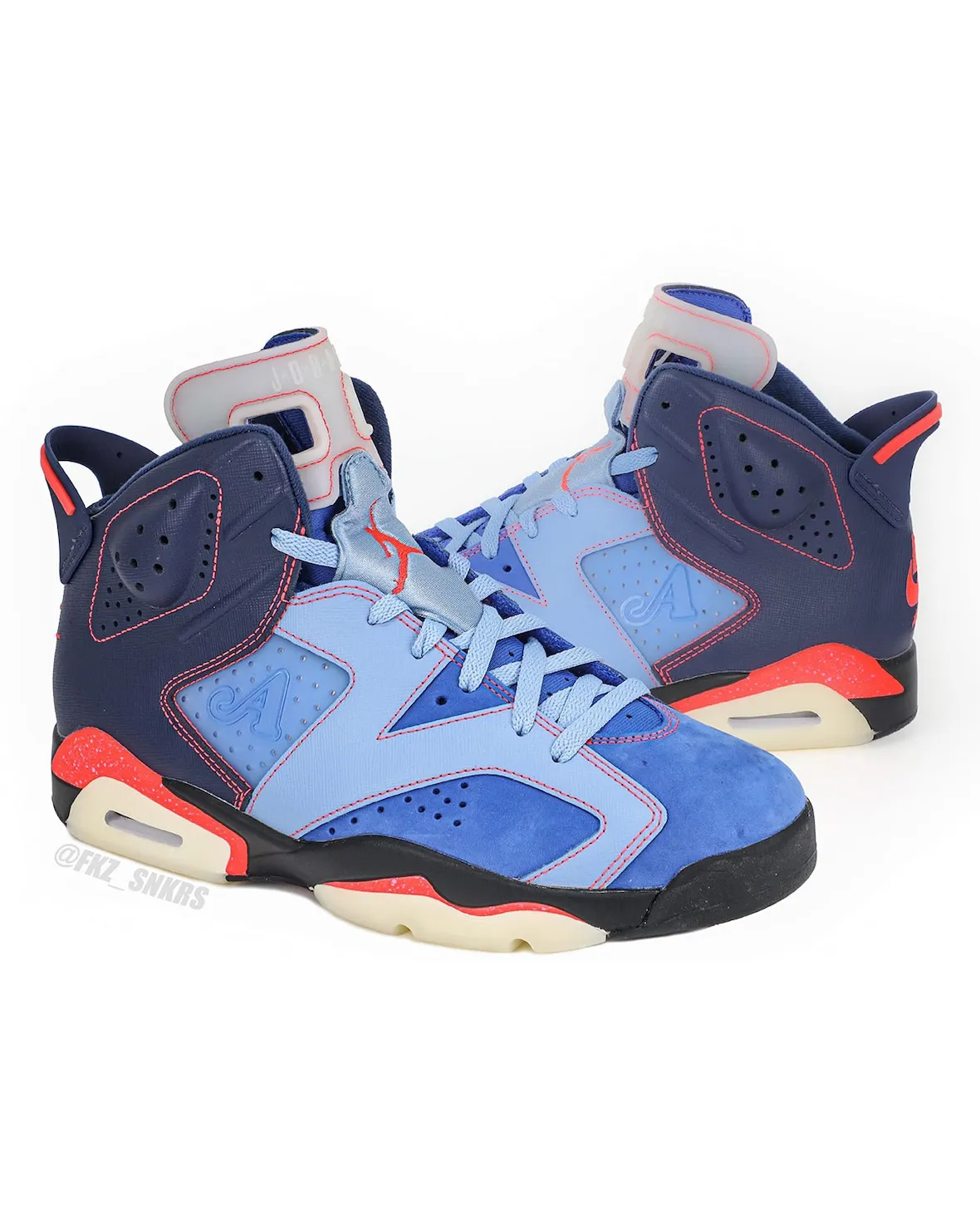 Awake Ny Air Jordan 6 Midnight Navy Infrared 23 Game Royal Light Blue IQ5706-400 1