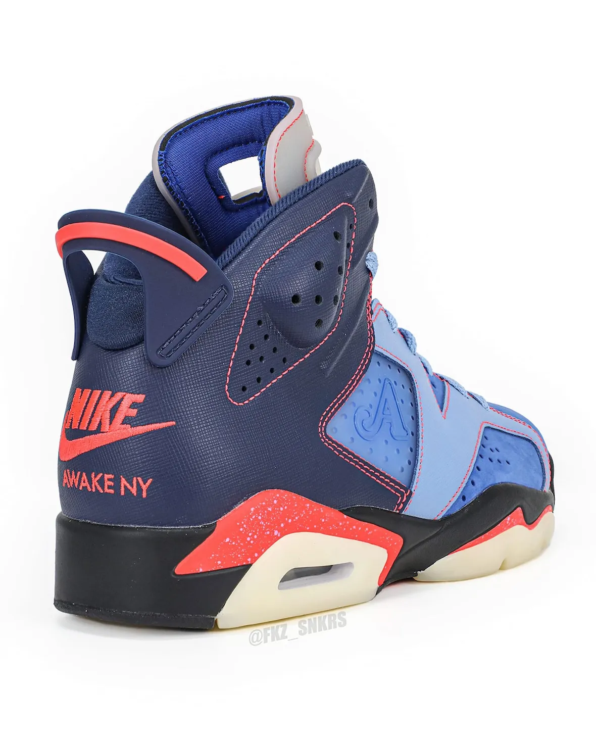 Awake Ny Air Jordan 6 Midnight Navy Infrared 23 Game Royal Light Blue IQ5706-400 3