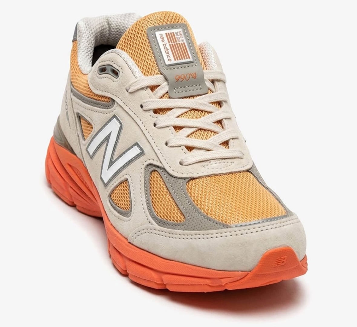 New Balance 990v4 Tangerine U990MO4