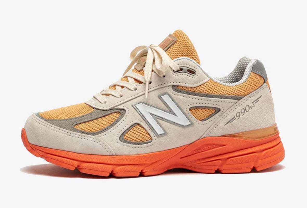 New Balance’s 990v4 in “Tangerine” Lands for Spring 2026