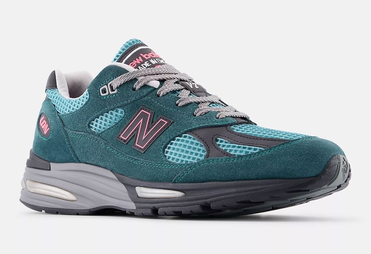 New Balacne Celebrates the London Marathon with a Teal 991v2