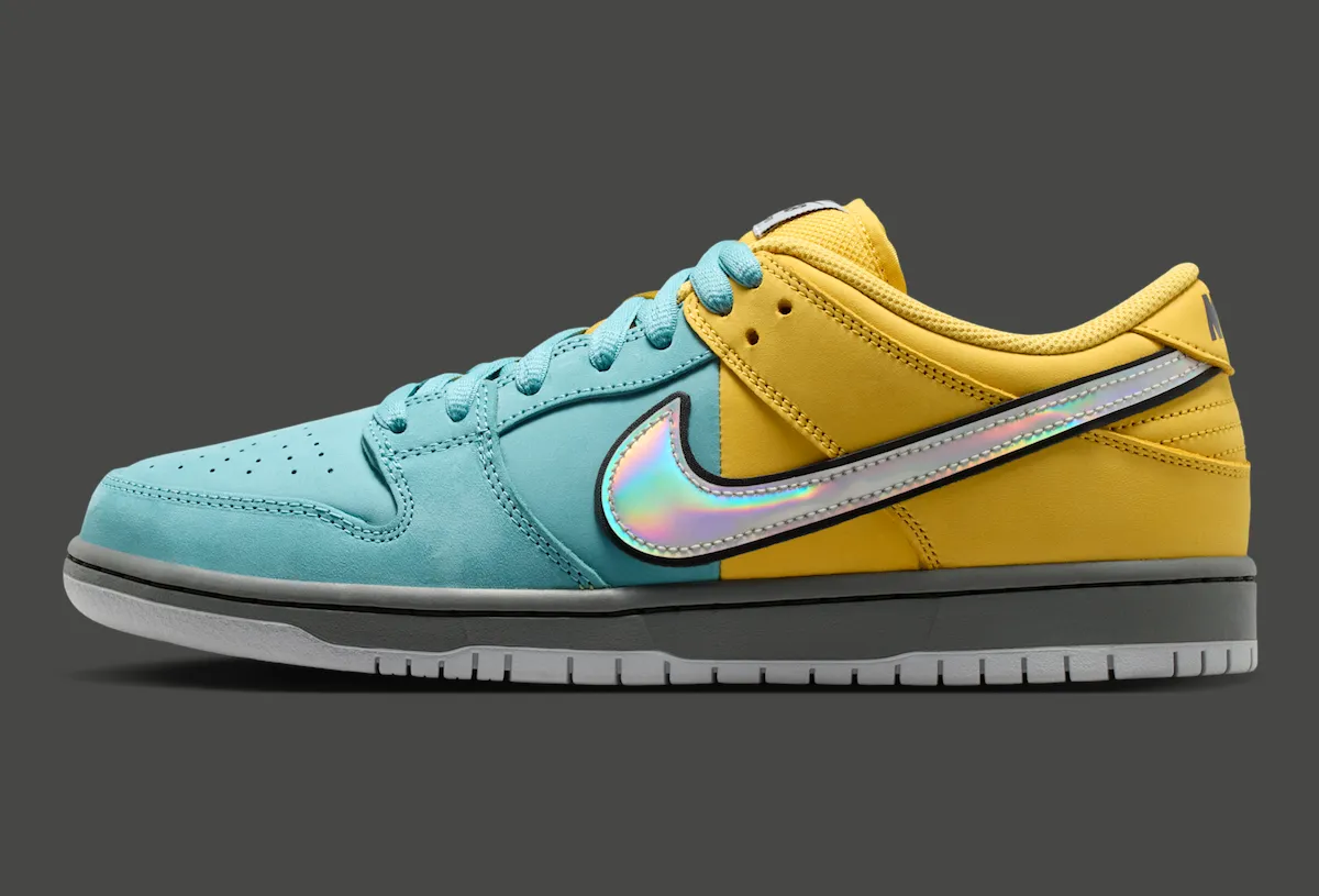 Nike SB Dunk Low Muni Fast Pass Lightning Denim Turquoise IR1888-700