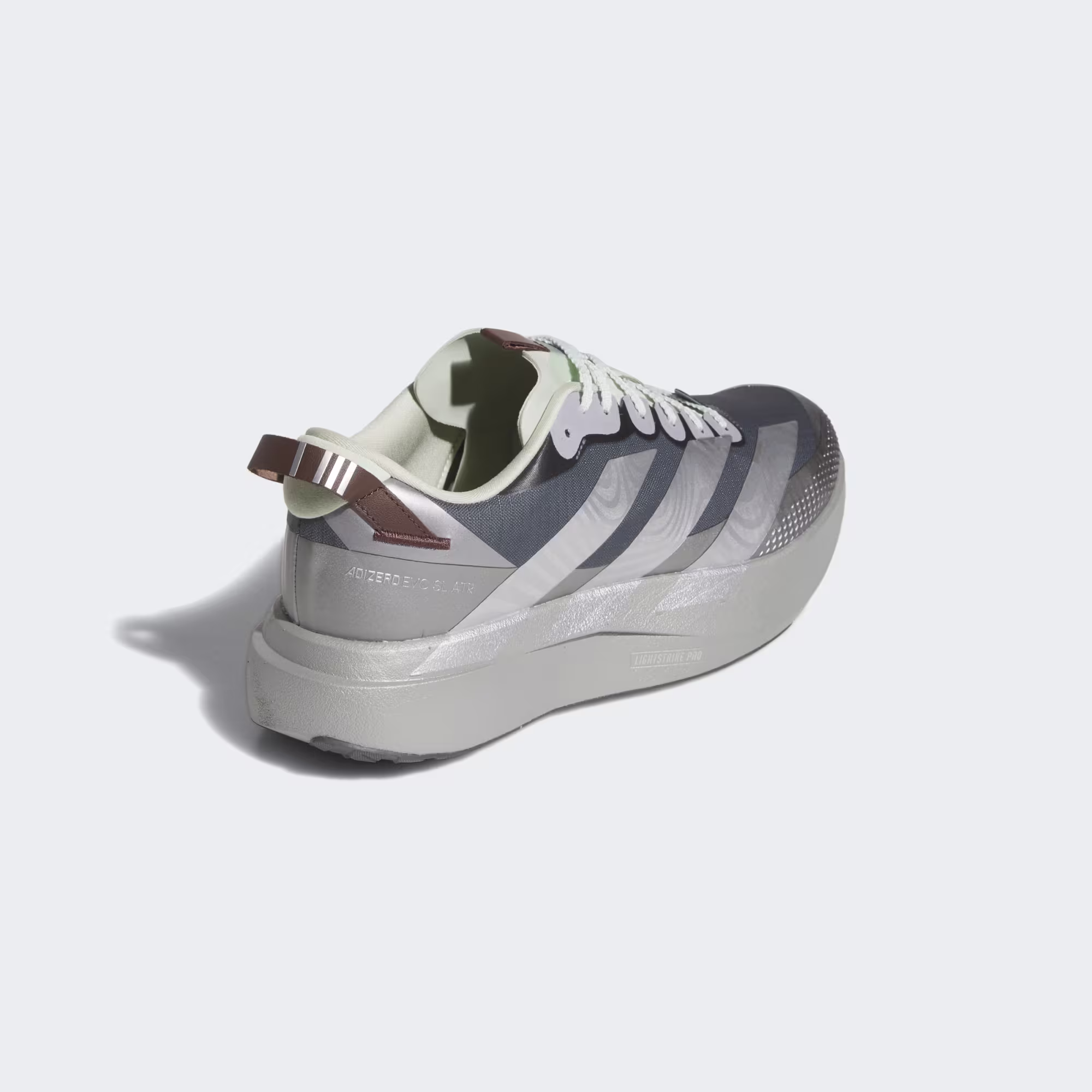 adidas Star Wars Mandalorian And Grogu Adizero Evo Sl Atr Shoes Grey KI5668 05 Standard