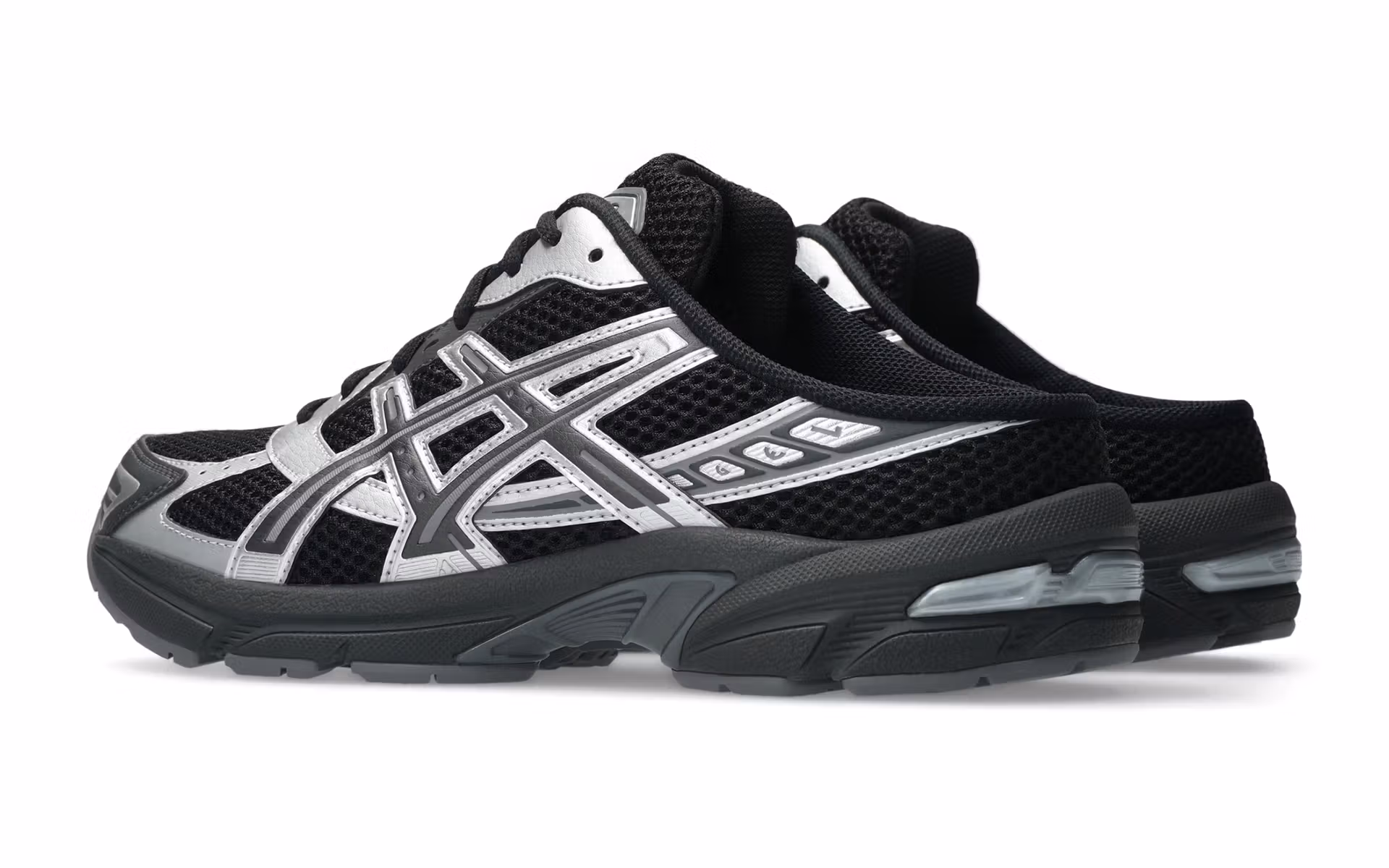 ASICS Gel 1130 Mule Black Silver 1203b048 001 02