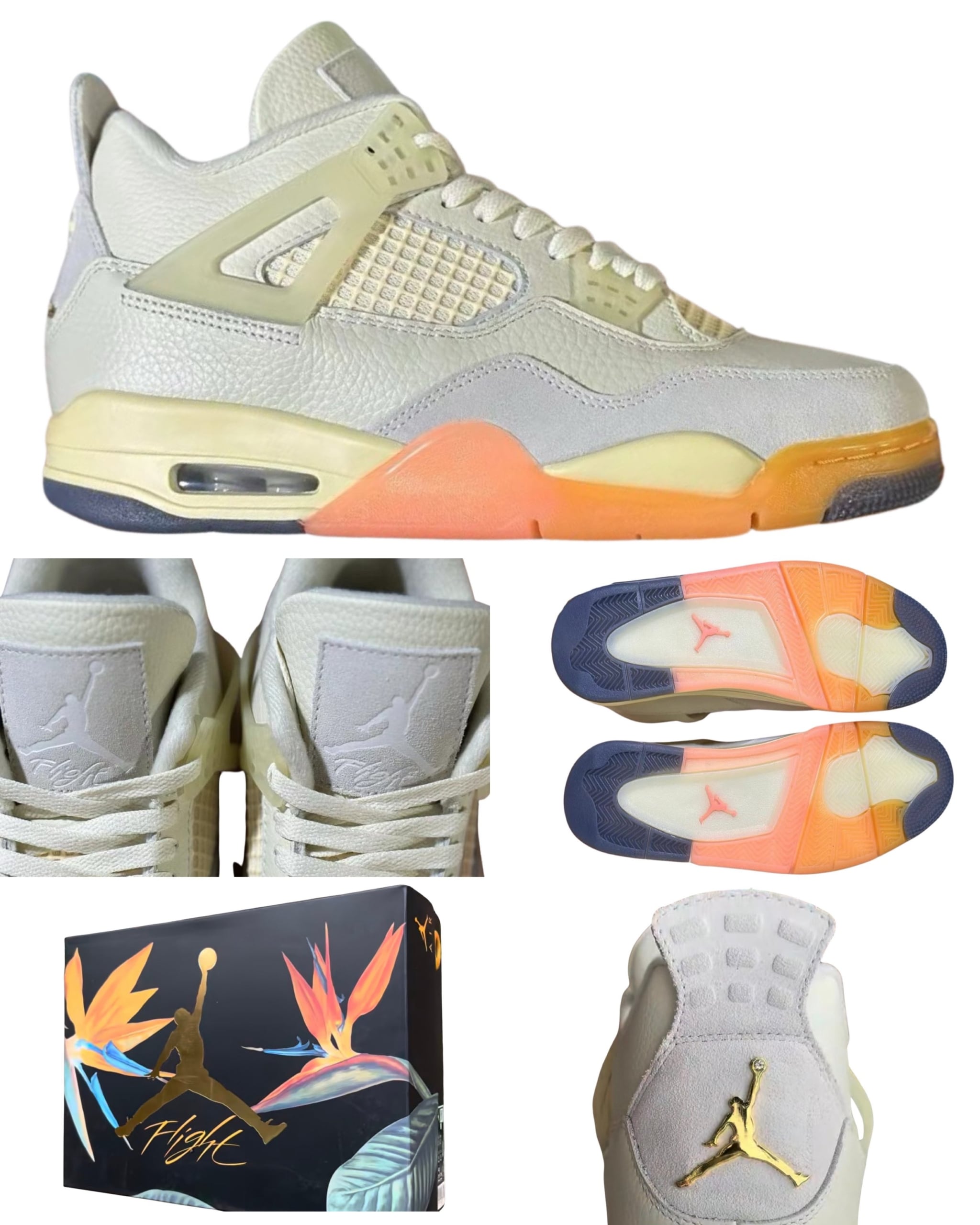 Air Jordan 4 Birds of Paradise HV0823-101