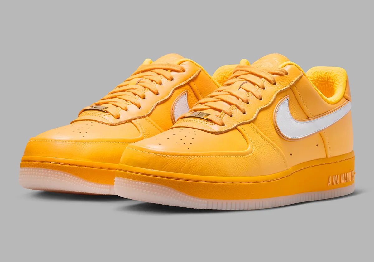 A Ma Maniere Nike Air Force 1 Laser Orange Pro Gold IO1543-800 4