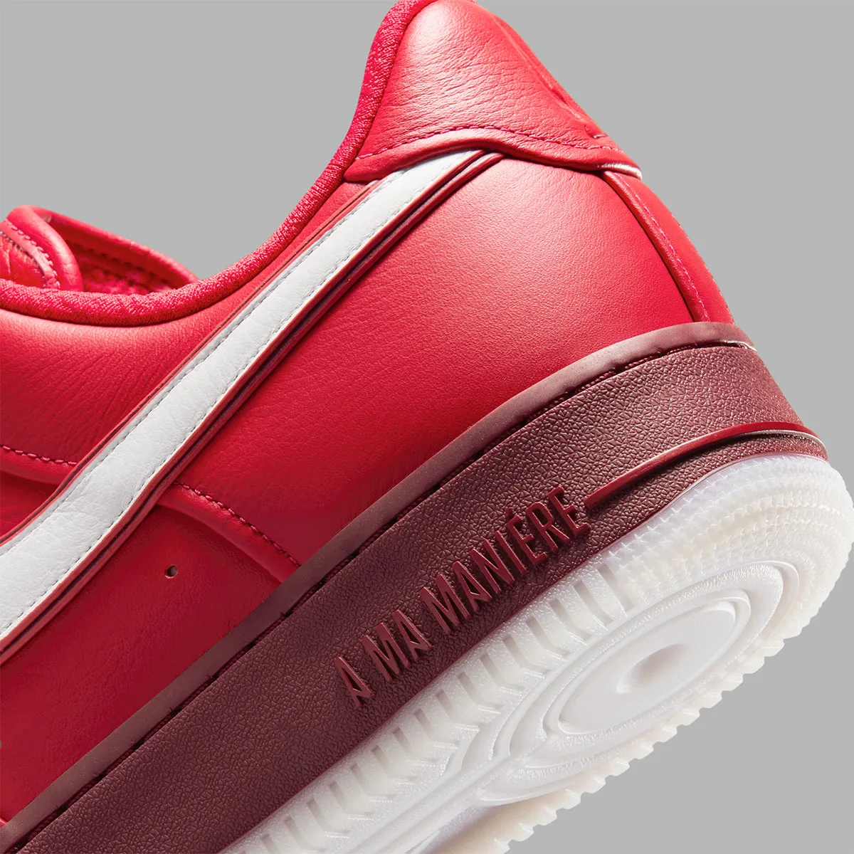 A Ma Maniere Nike Air Force 1 University Red Team Red IO1543-600 6