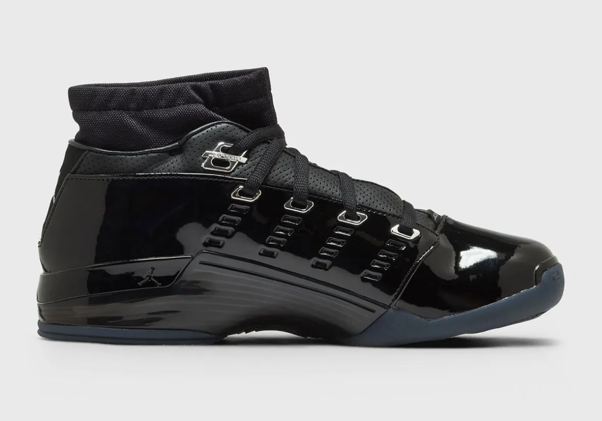 Air Jordan 17 Low Black Patent IV7640-001 Release Info 2 1