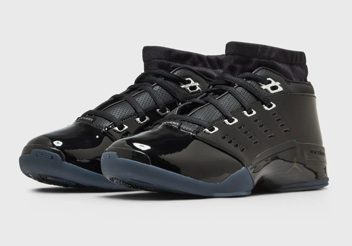 Air Jordan 17 Low Black Patent IV7640-001