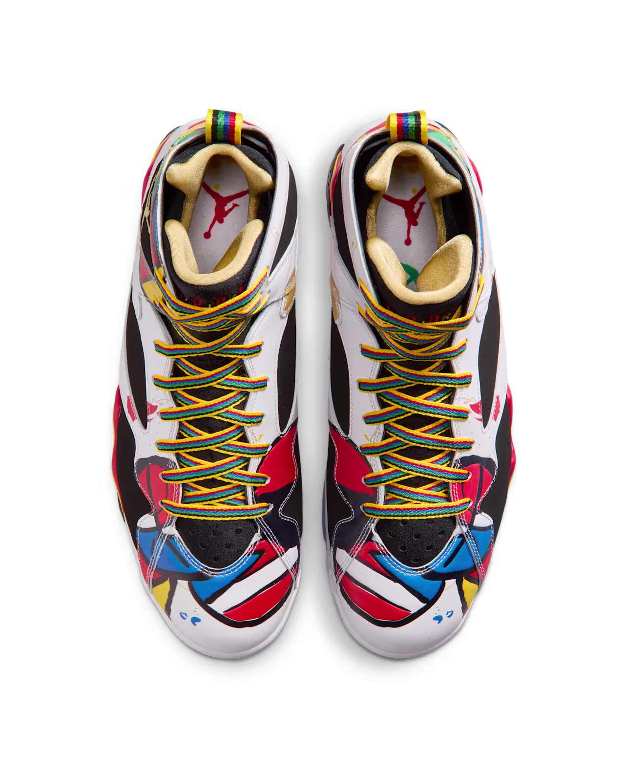 Air Jordan 7 Retro Miró White And Multi Color IQ6573-100