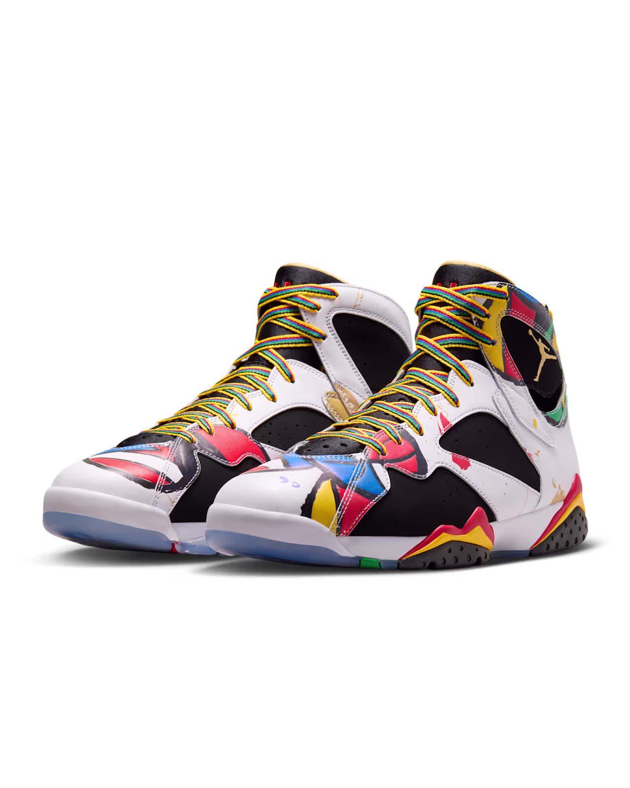 Air Jordan 7 Retro Miró White And Multi Color IQ6573-100