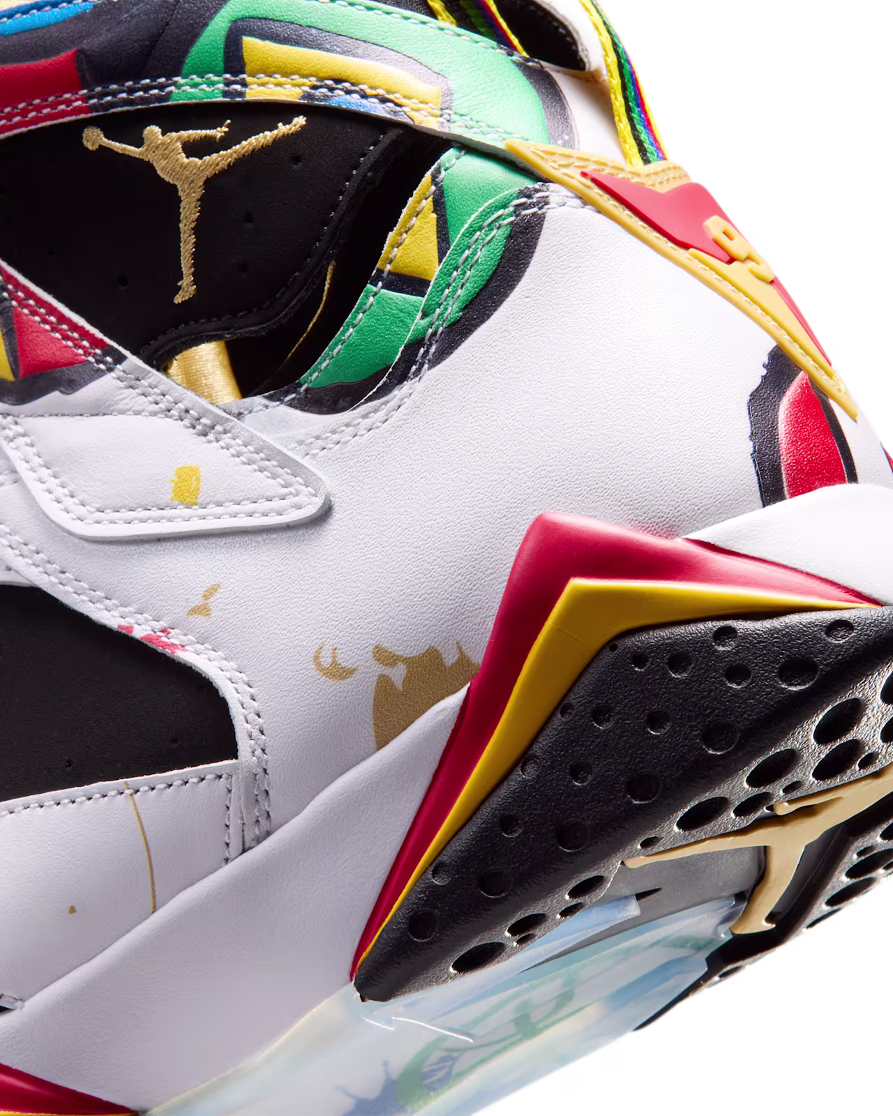 Air Jordan 7 Retro Miró White And Multi Color IQ6573-100