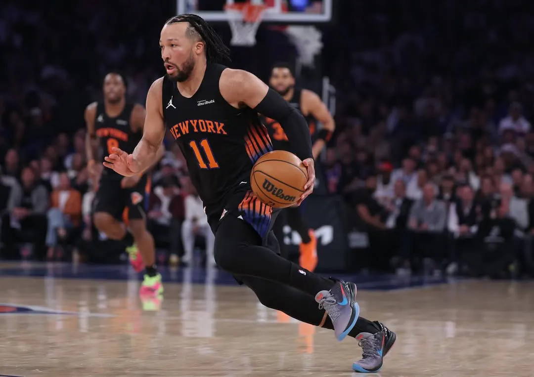 Jalen Brunson Nike Kobe 6 Protro Knightfall Vader PE 6