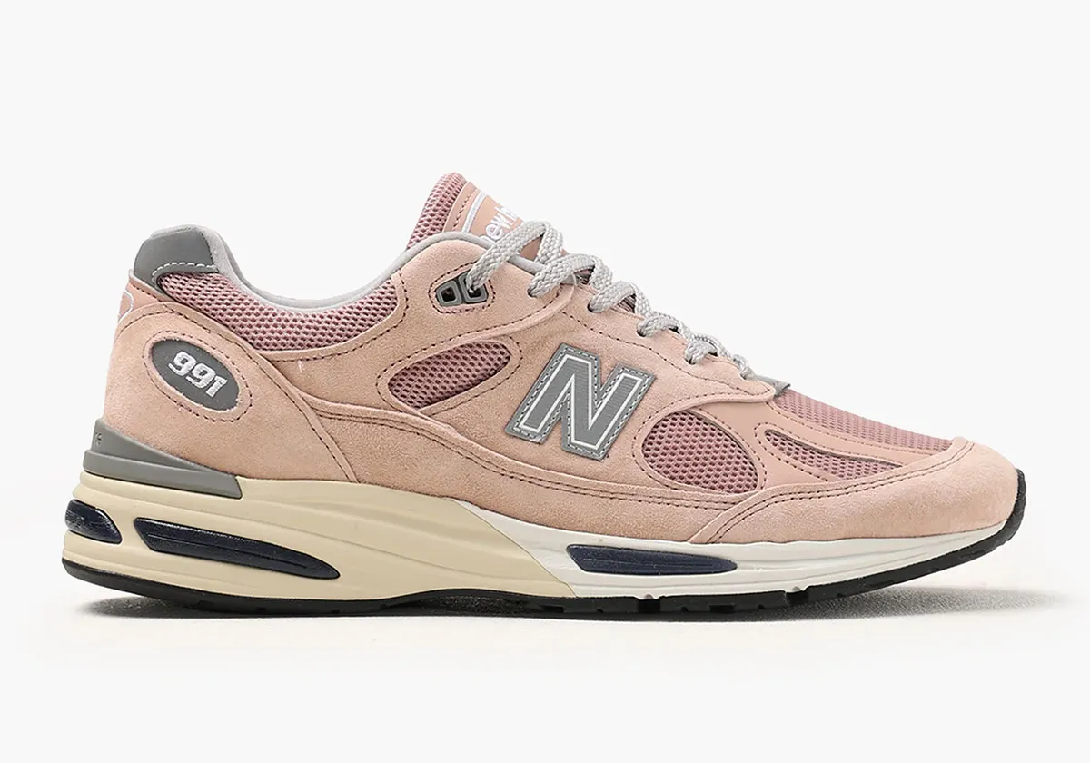 New Balance 991v2 Mahogany Rose U991rb2 1